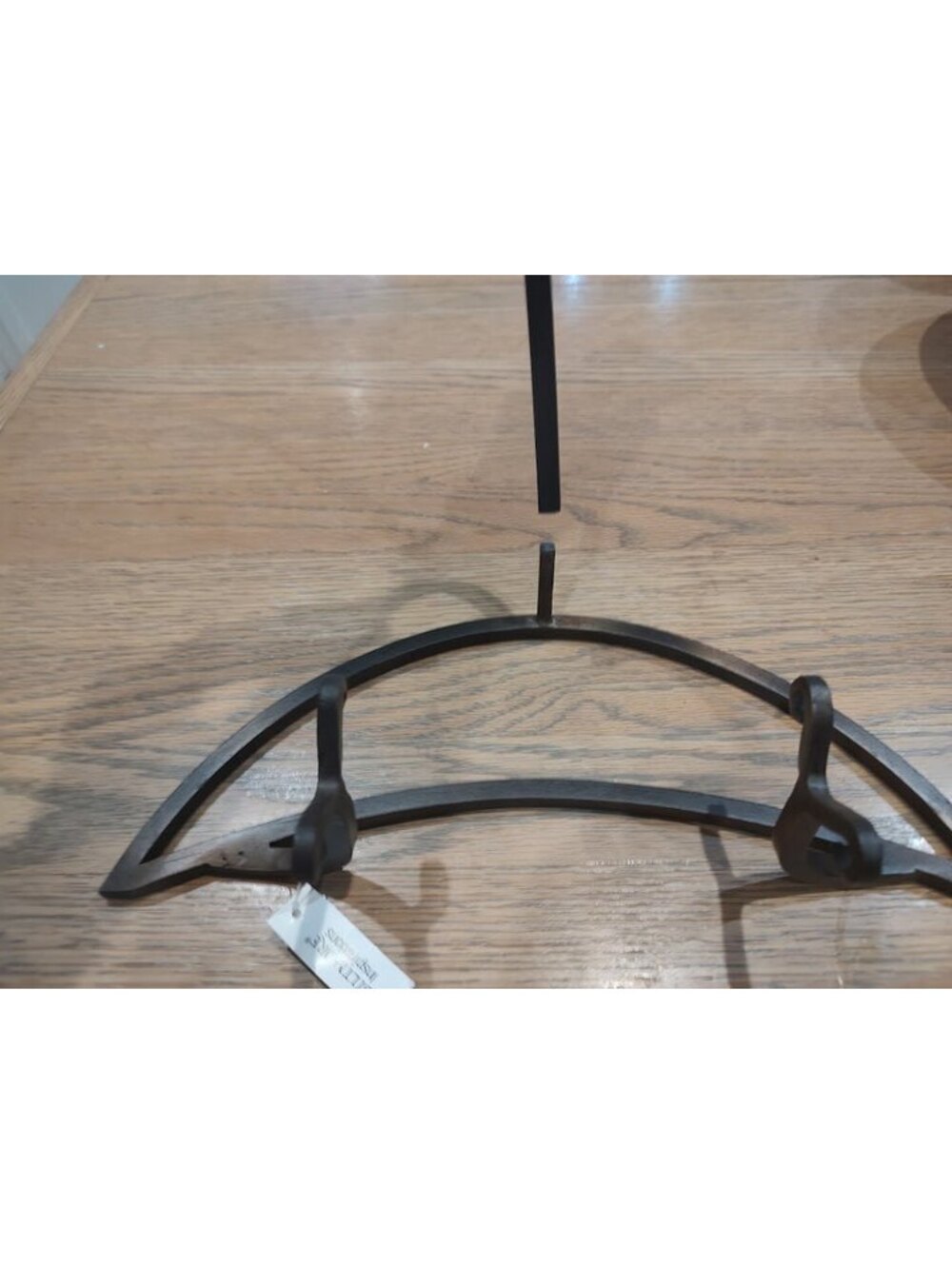 NWT Biltmore Estate Inspirations Black Metal Kitchen Banana Hanger Tree